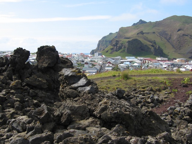 The lava fields east of Heimaey dating from 1973 The lava fields east of Heimaey dating from 1973