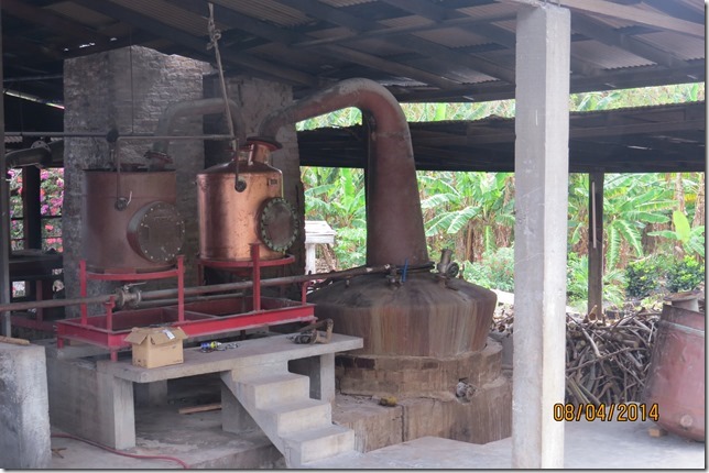 The distillation machinary
