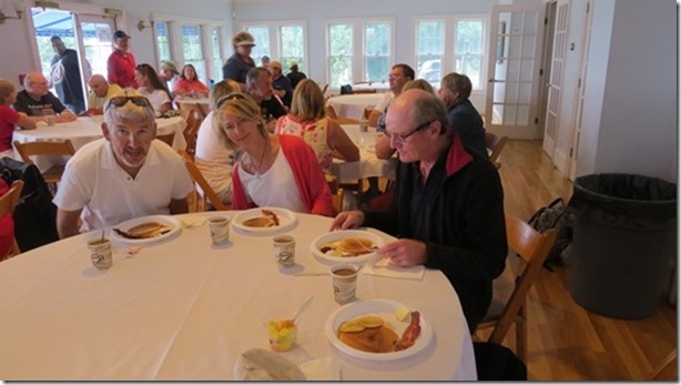 visasmallPancakes for breakfast in the Yacht Cub, Rob, Frances and Daviddavid
