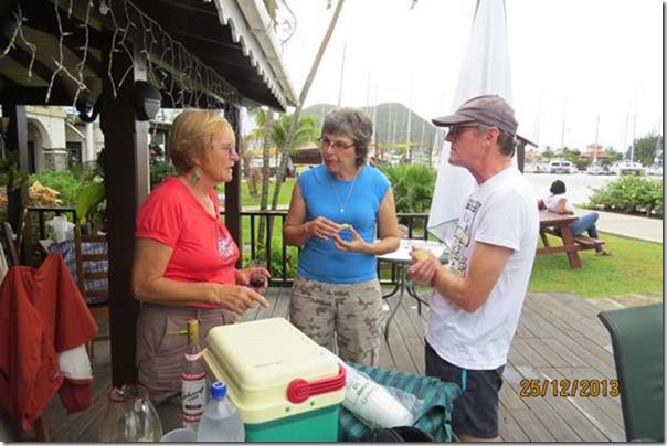 blogThe barbecue at the deserted restaurant, St Lucia