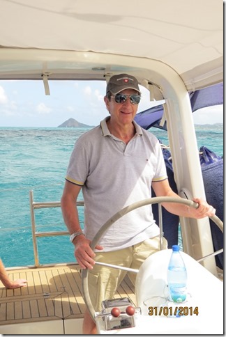 Richard in charge going to Marigot