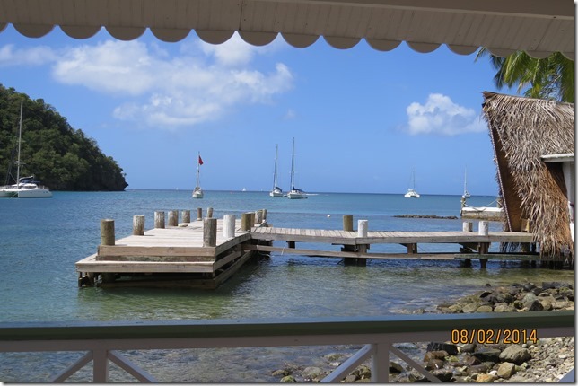 Marigot Bay, Looking Out to Sea