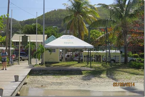 betasmallWelcome Sign on the Dinghy Dock