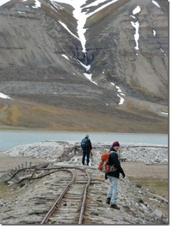 Description: Railway Track Skansbukta Compressed