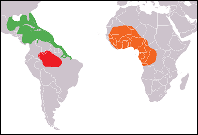 Mapa_distribuicao_Trichechus