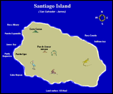 santiago-island-map