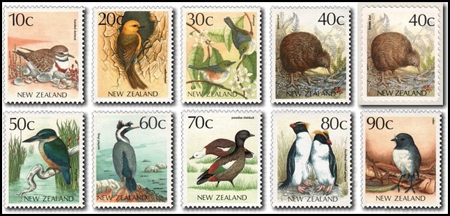 1988 bird stamps
