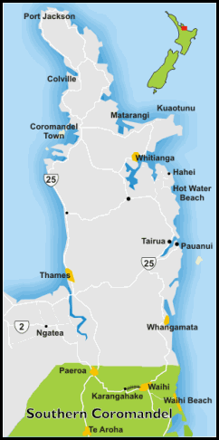 Coromandel Map