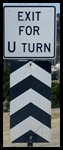 Exit for U Turn