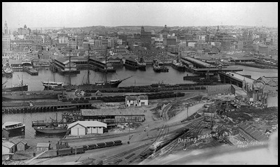 Darling Harbour in 1900