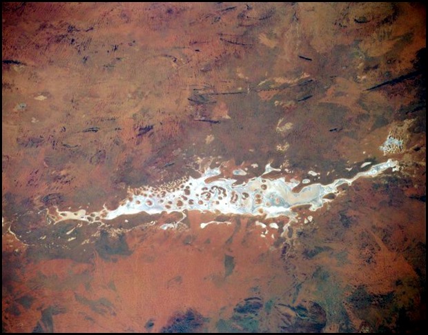 NASA Lake Amadeus from space