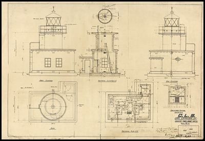 800px-Cape_Capricorn_-_Concrete_Tower-Engine_House 1937 2nd plan