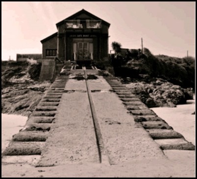 original Padstow Lifeboat Station at Hawkers Cove.