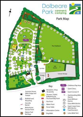 Dolbeare Park Site Map