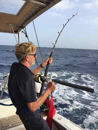 Tony fishing