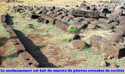 soubassement de maisons rapanui