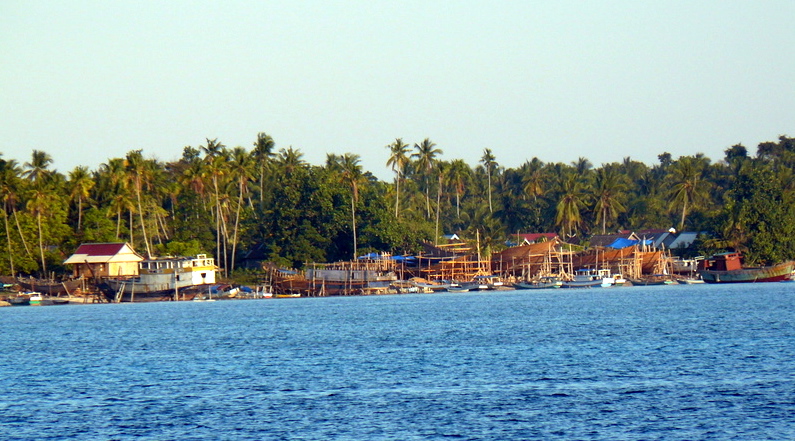 View of the shore at Bone Rate