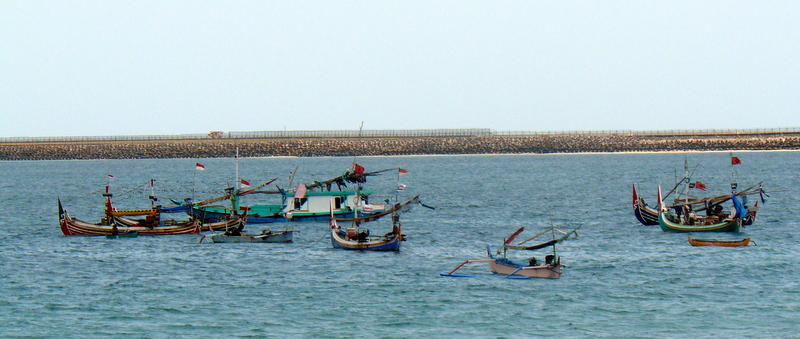 Balinese fishing boats
