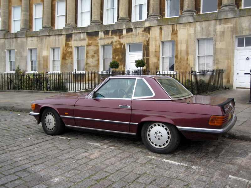 Our old Merc. back on the road