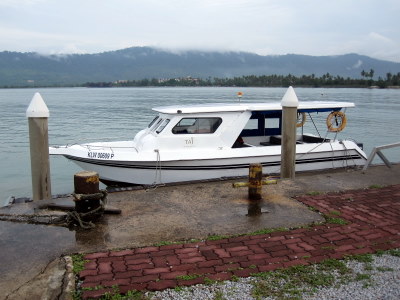One of the ferry boats