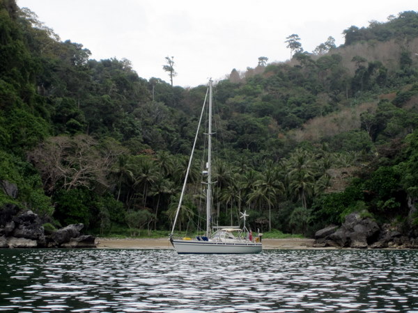 Koh Muk, a beautiful anchorage