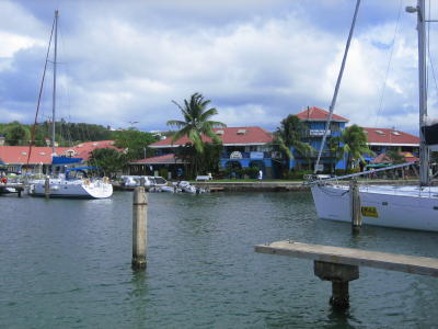 Farewell to Rodney Bay marina