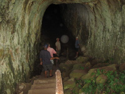 Lava tube.