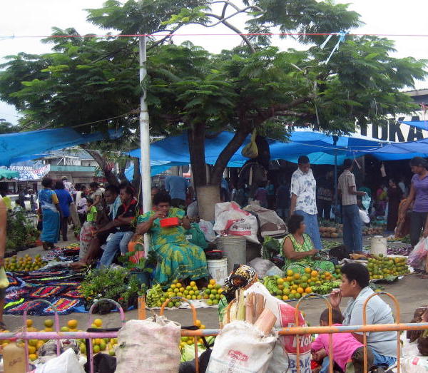 The market, Lautoka