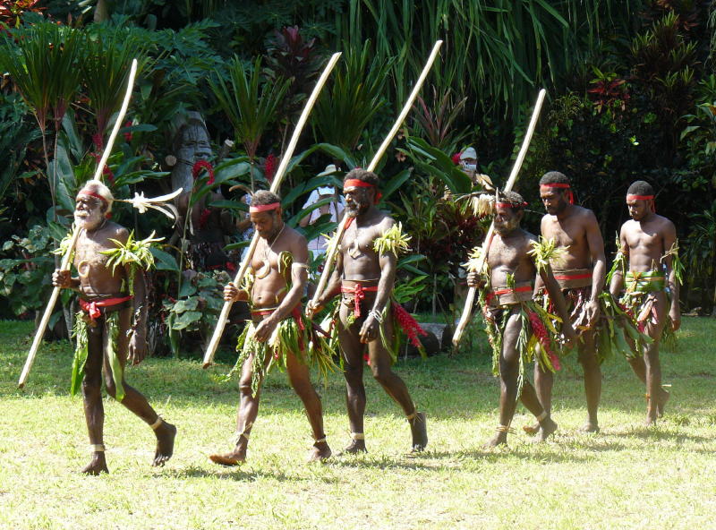 Custom dance at second village