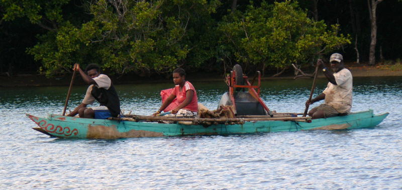 All aboard with the wheel barrow