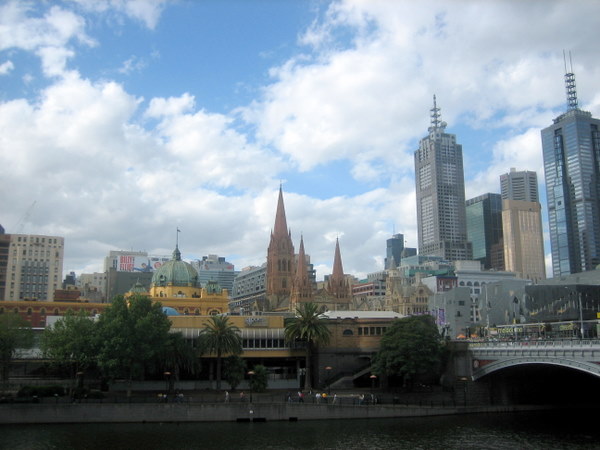 Melbourne from the South Bank