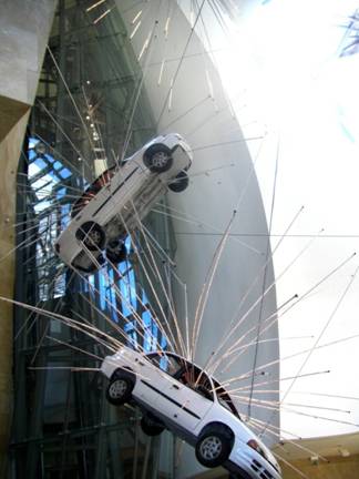 CIMG2716 suspended cars at Guggenheim.jpg