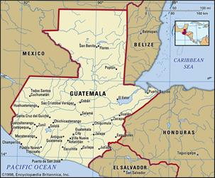 Image result for guatemala map