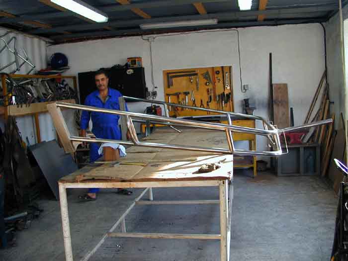in the workshop