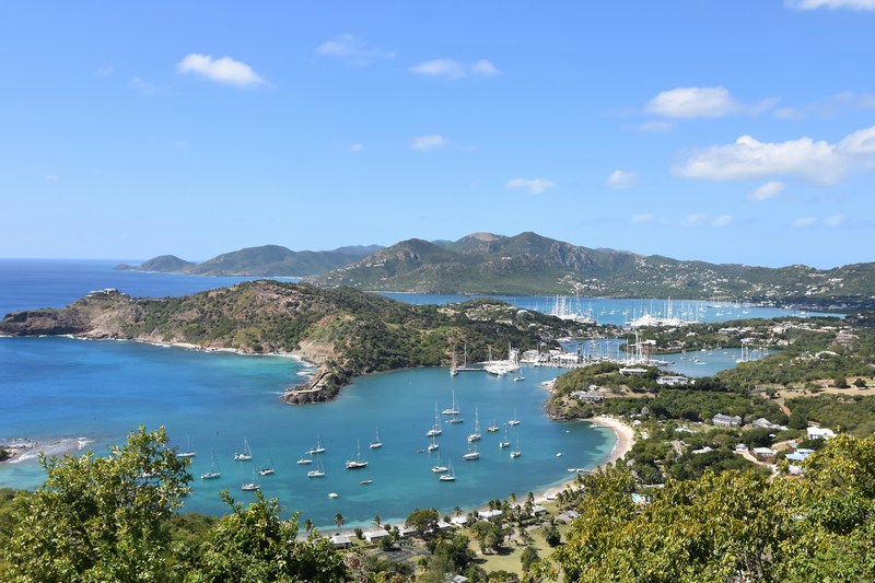 English
          Harbour from Shirley Heights