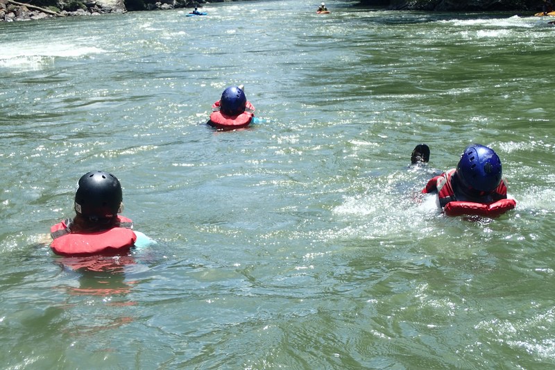 rafting