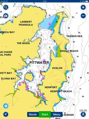 Pittwater Chart