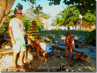 Sundowners, Nicholas Cay, Belize